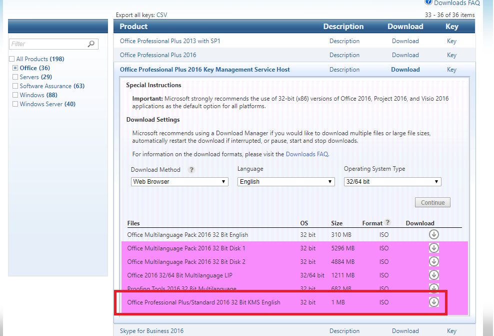 windows server 2019 kms host key