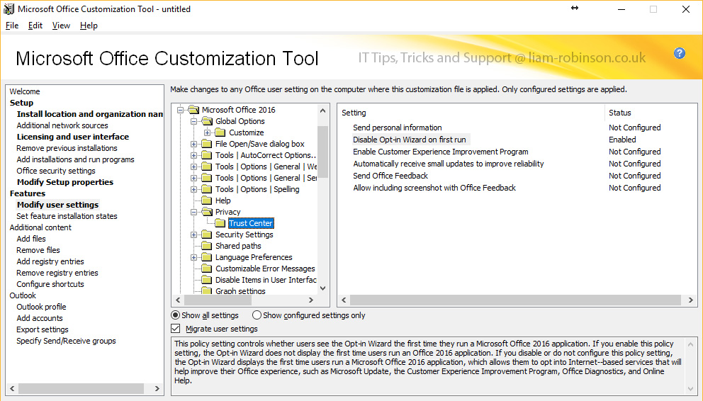 proplusww.msi file 2016 sccm