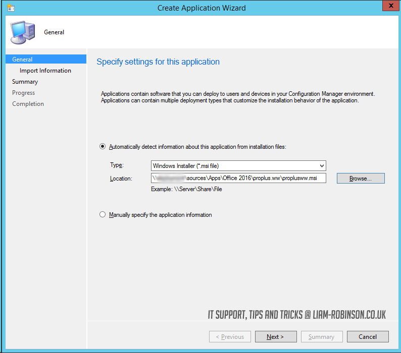 proplusww.msi file sccm