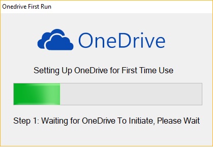 log in one drive