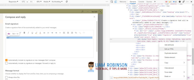 How To Add Html Email Signature In Outlook